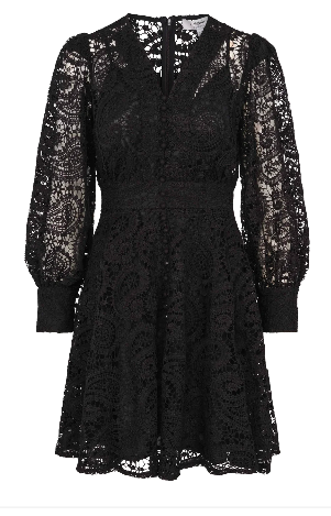 Lace dress - black - Kjoler - Helt Dilla AS