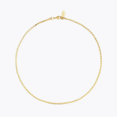 Diamond Chain necklace - gold - Helt Dilla AS